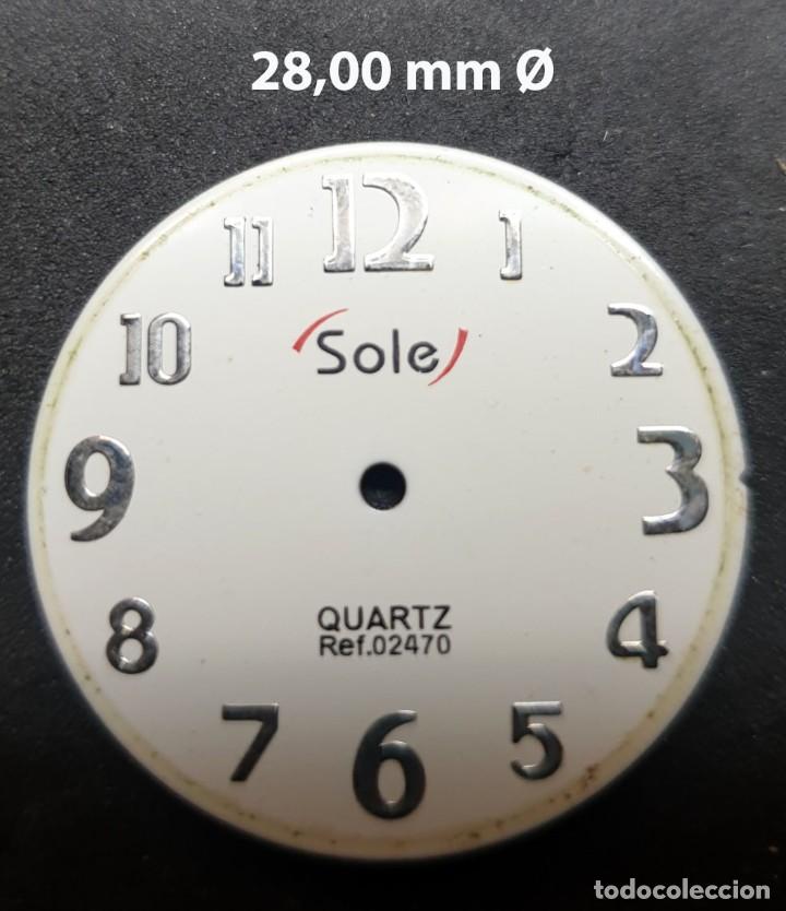 Spare Parts for Watches: DIAL CIRCULAR DE RELOJ SOLE - VER LAS MEDIDAS EN LA FOTOS