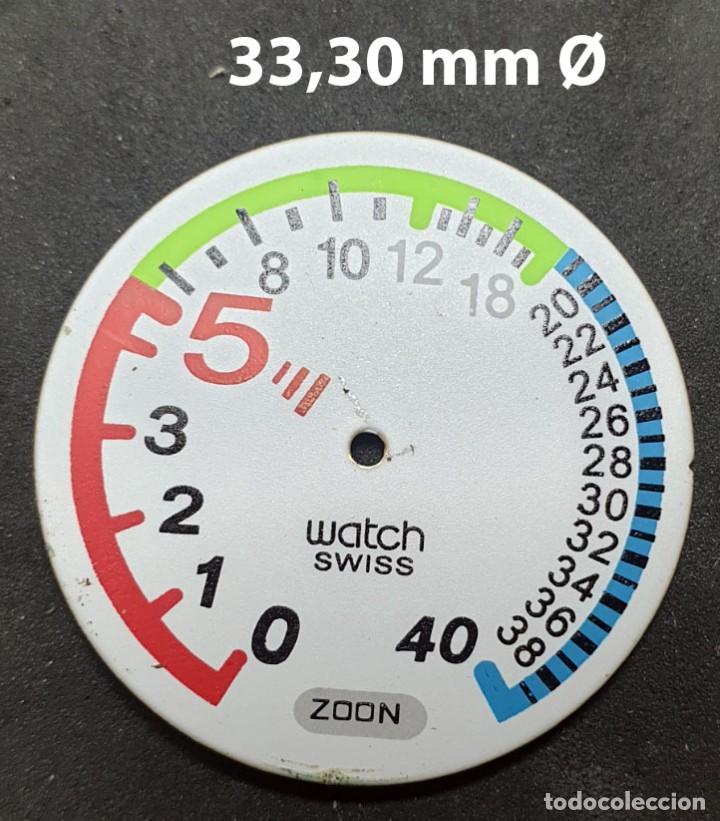 Spare Parts for Watches: DIAL CIRCULAR DE RELOJ WATCH SWISS - VER LAS MEDIDAS EN LA FOTOS