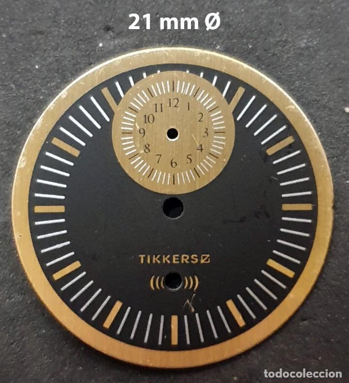 Spare Parts for Watches: DIAL CIRCULAR DE RELOJ TIKKERS - VER LAS MEDIDAS EN LA FOTOS