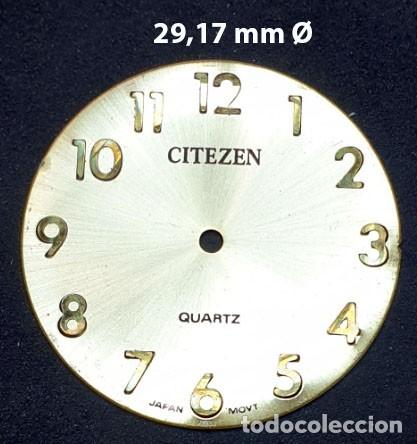 Spare Parts for Watches: DIAL CIRCULAR DE RELOJ CITEZEN - VER LAS MEDIDAS EN LA FOTOS
