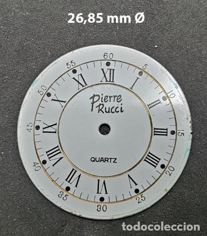 Spare Parts for Watches: DIAL CIRCULAR DE RELOJ PIERRE RUCCI - VER LAS MEDIDAS EN LA FOTOS