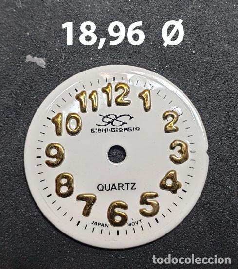 Spare Parts for Watches: DIAL CIRCULAR DE RELOJ - VER LAS MEDIDAS EN LA FOTOS