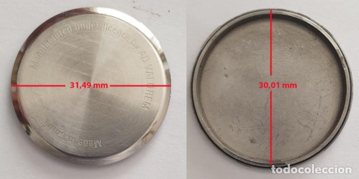 Spare Parts for Watches: TAPA TRASERA DE RELOJ ACERO INOX - VER MEDIDAS EN FOTOS - X