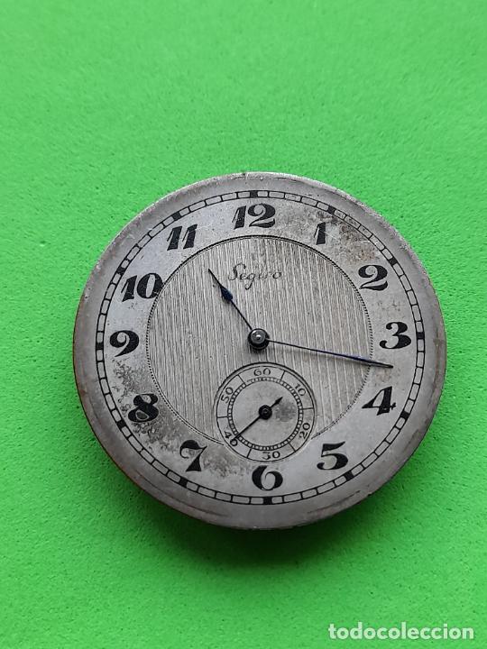 Recambios de relojes: Segura. M&aacute;quina para Reloj de Bolsillo antiguo