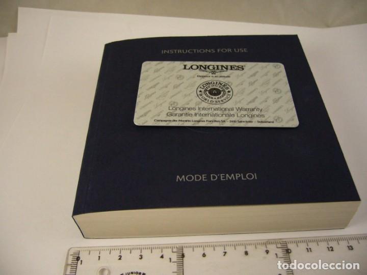 Recambios de relojes: LONGINES Documentaci&oacute;n Reloj - Foto 8