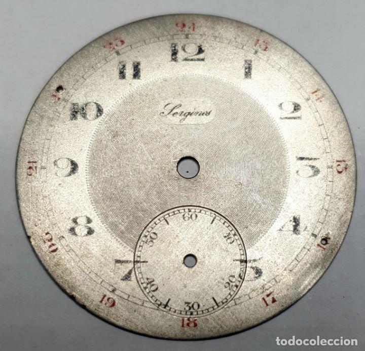 Ricambi di orologi: DIAL RELOJ SERGINES - DIAMETRO 40,94 MM &Oslash; - X