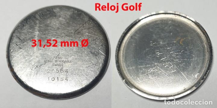 Spare Parts for Watches: TAPA TRASERA RELOJ GOLF - ACERO INOX 26564 - 10154 - X