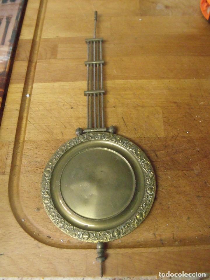 Recambios de relojes: ANTIGUO PENDULO PARA RELOJ ALFONSINO- LOTE 440 - Foto 1