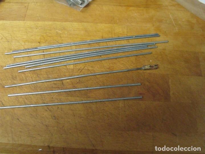 Pe&ccedil;as de reposi&ccedil;&atilde;o de rel&oacute;gios: 10 ejes roscados para hacer pendulos- lote 438