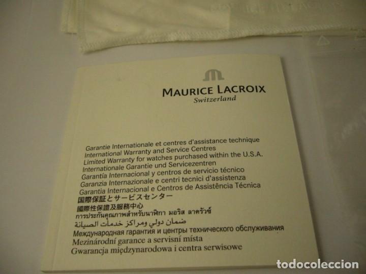 Recambios de relojes: Documentaci&oacute;n Maurice Lacroix &rdquo; - Foto 3