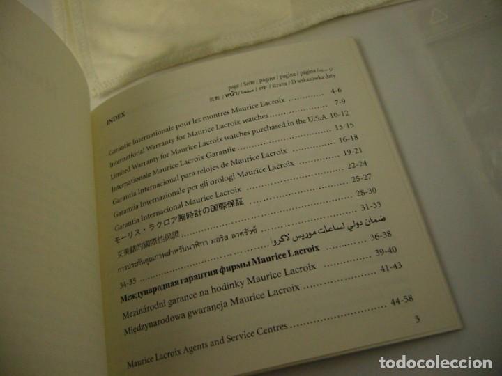 Recambios de relojes: Documentaci&oacute;n Maurice Lacroix &rdquo; - Foto 4