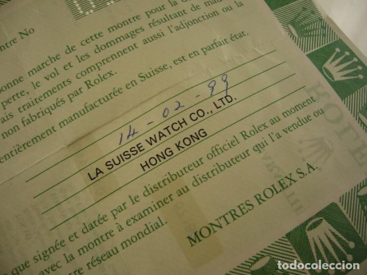 Recambios de relojes: DOCUMENTO DE RELOJ ROLEX 67180 &rdquo;&rdquo; - Foto 7