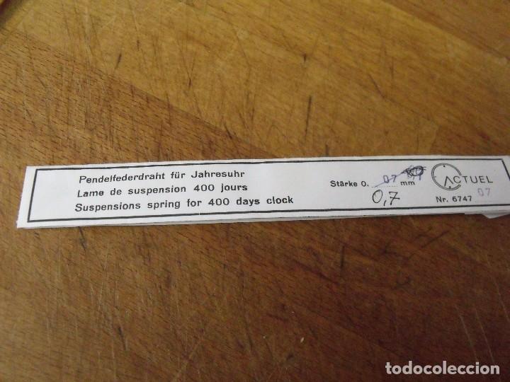 Recambios de relojes: SUSPENSION PARA RELOJ 400 HORAS- LOTE 449
