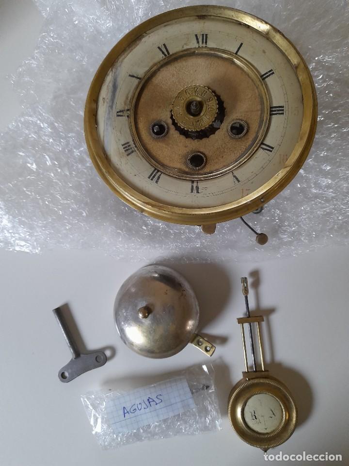 maquinaria reloj de pared antiguo - Compra venta en todocoleccion