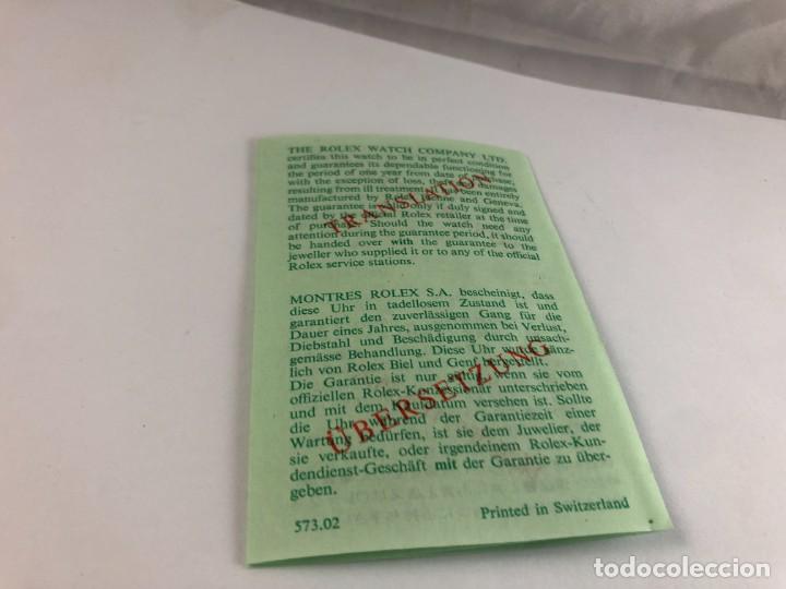 Recambios de relojes: Rolex Rare Vintage Translation 70's/80's ref. 573.02 &rdquo;&rdquo;