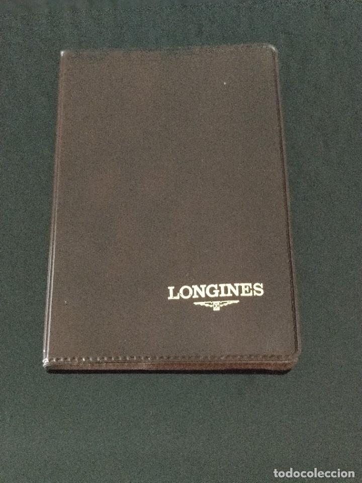Recambios de relojes: CARTERA GARANTIA LONGINES. - Foto 1