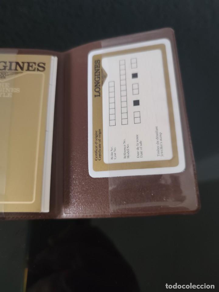 Recambios de relojes: CARTERA GARANTIA LONGINES. - Foto 4
