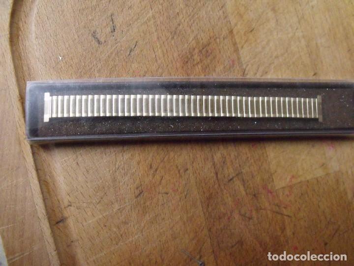 Ersatzteile f&uuml;r Uhren: 1 pulsera dorada extensible para mujer- a estrenar- lote 456