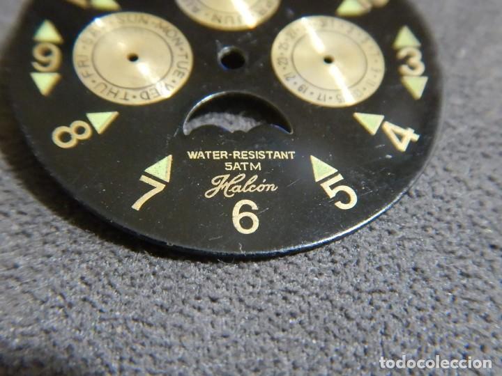 Recambios de relojes: Esfera cronografo halcon - Foto 6