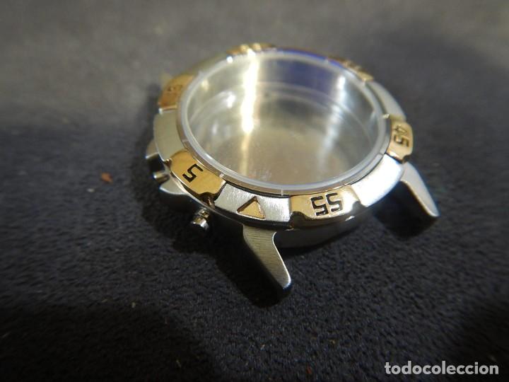 Recambios de relojes: Caja de reloj con bisel giratorio - Foto 2