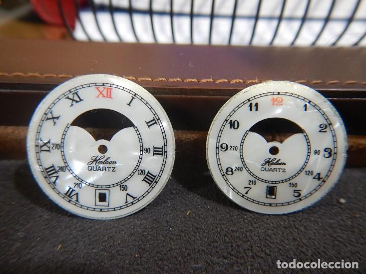 Recambios de relojes: Esferas reloj halcon nacaradas - Foto 1