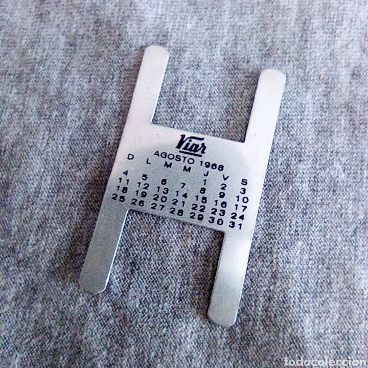 Spare Parts for Watches: CALENDARIO RELOJ AGOSTO 1968