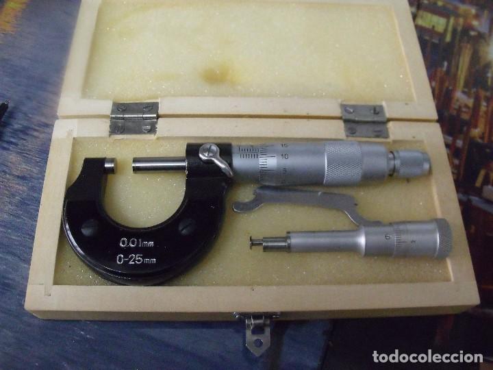 Spare Parts for Watches: herramientas de precision:MICROMETROS-LOTE 462