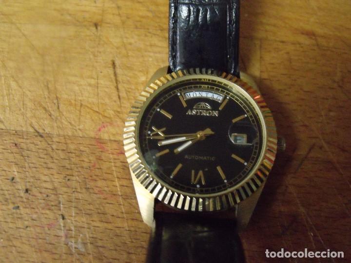 Recambios de relojes: reloj pulsera ASTRON AUTOMATIC-LOTE 462-FUNCIONA - Foto 2