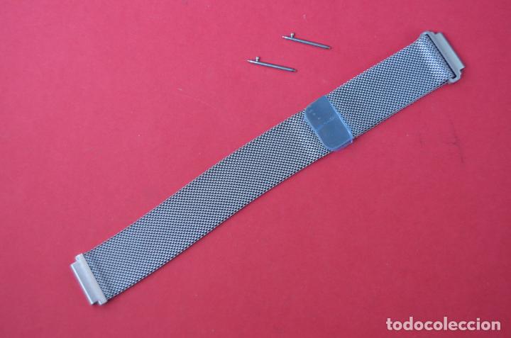 Recambios de relojes: CORREA MILANESA CIERRE MAGN&Eacute;TICO PARA RELOJ ANCHO 20 MM