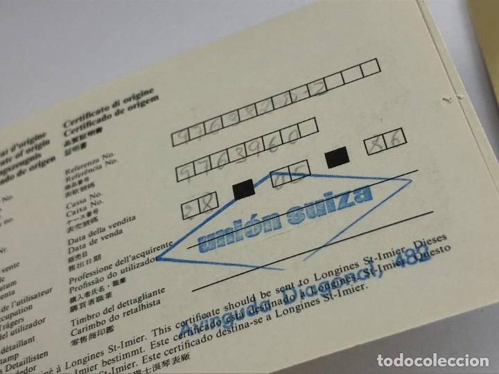 Recambios de relojes: LONGINES DOCUMENTO DE RELOJ &rdquo;&rdquo; - Foto 6