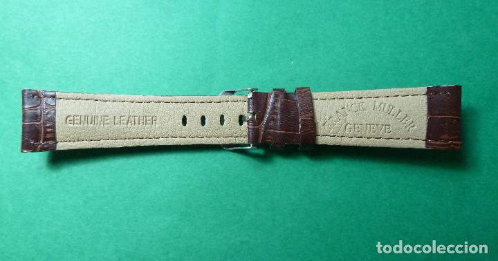 Recambios de relojes: Correa piel Frank Muller - Foto 2