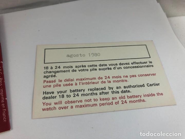Recambios de relojes: CARTIER DOCUMENTO RELOJ &rdquo;&rdquo; - Foto 5