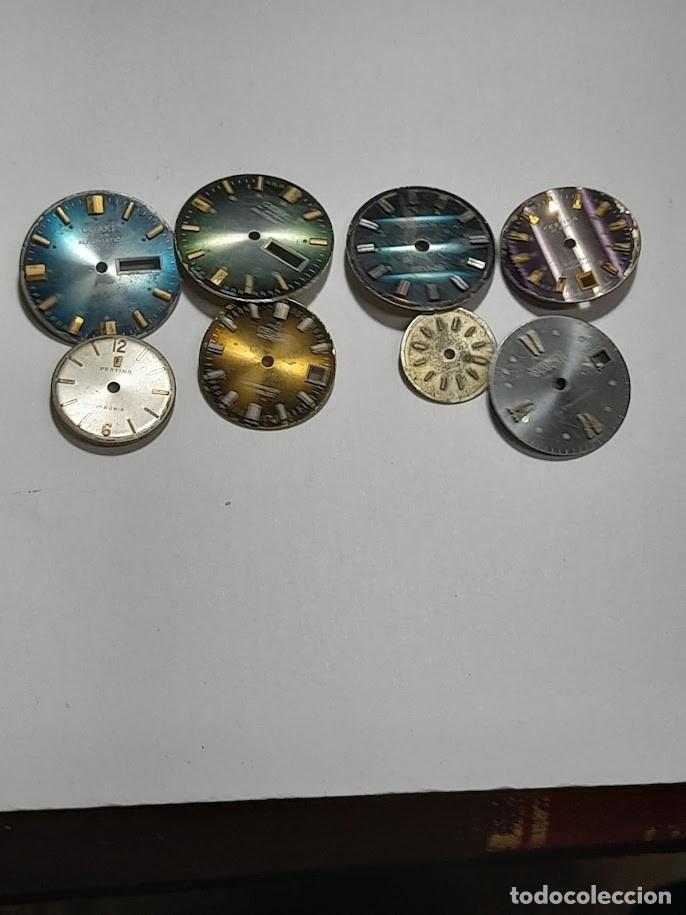 Recambios de relojes: Surtido 8 esferas para dama - con sus 2 patas - (cd-H23Z)