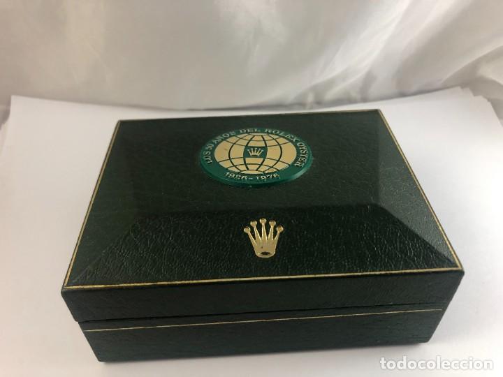Pe&ccedil;as de reposi&ccedil;&atilde;o de rel&oacute;gios: Rolex Edici&oacute;n de aniversario 1926 1976 Caja De Reloj &rdquo;&rdquo;