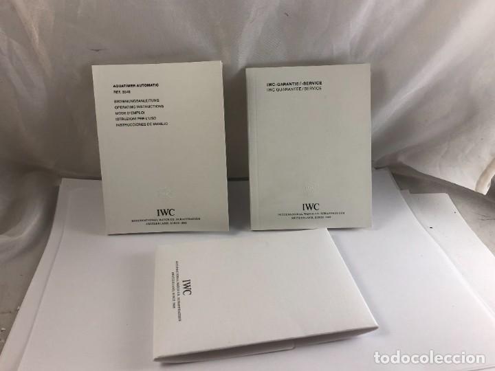 Recambios de relojes: IWC Documentaci&oacute;n Reloj &rdquo;&rdquo; - Foto 2