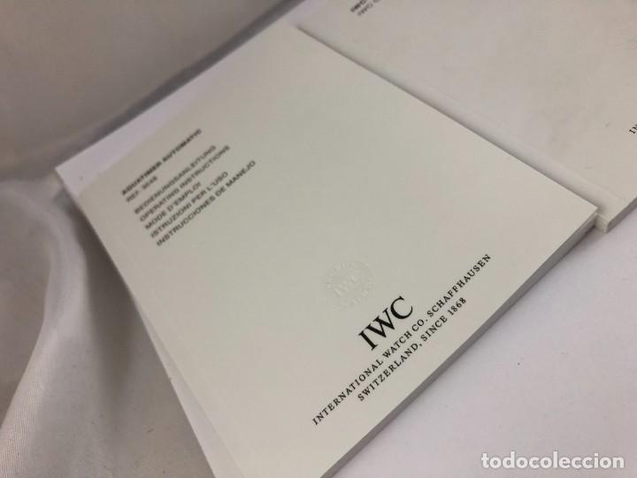 Recambios de relojes: IWC Documentaci&oacute;n Reloj &rdquo;&rdquo; - Foto 6