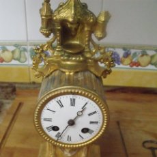 Recambios de relojes: ANTIGUA MAQUINARIA PARIS PARA RELOJ SOBREMESA-AÑO 1870- LOTE 240 L- FUNCIONA. Lote 346147513