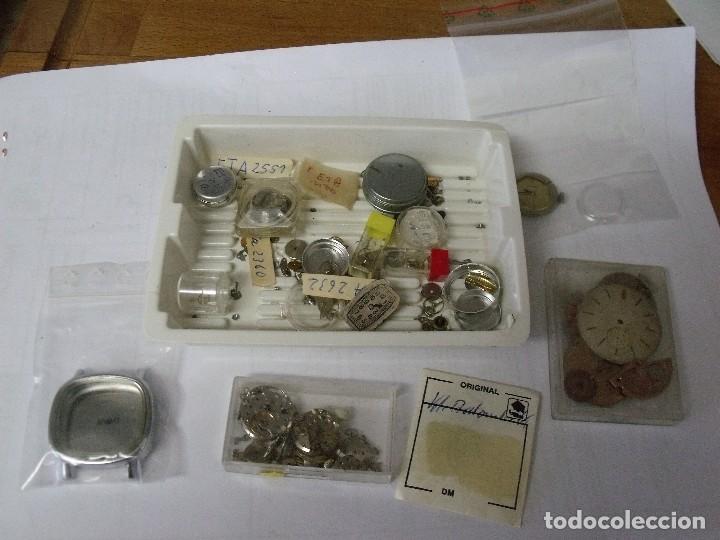 Recambios de relojes: GRAN LOTE DE PIEZAS DE RELOJERIA PARA REPARACION RELOJES ANTIGUOS-LOTE 487