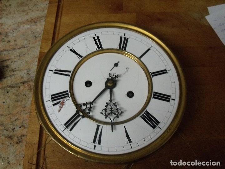 antigua maquinaria reloj de pared iii - Compra venta en todocoleccion