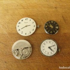 Recambios de relojes: 4 MAQUINARIAS PARA RELOJES DE PULSERA-1 AUTOMATICA- LOTE 259-61