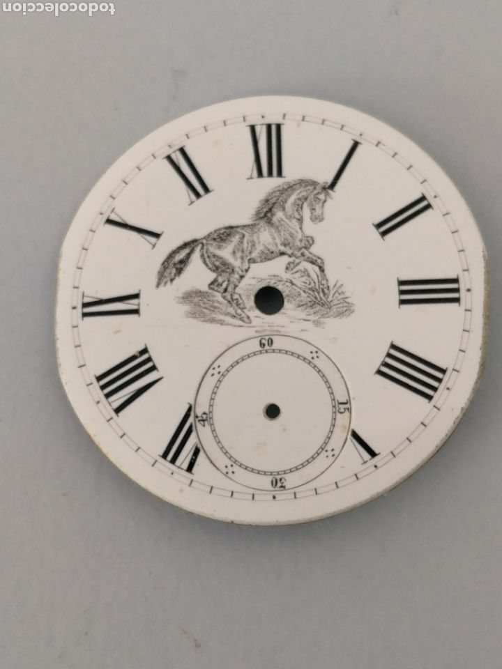 Recambios de relojes: ESFERA CON ESMALTE PORCELANICO. - Foto 2