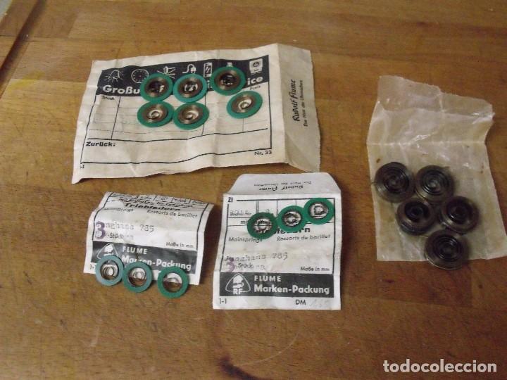 Ersatzteile f&uuml;r Uhren: 4 lotes de muelles reales Kienzle para relojes de pulsera y otros-lote 495