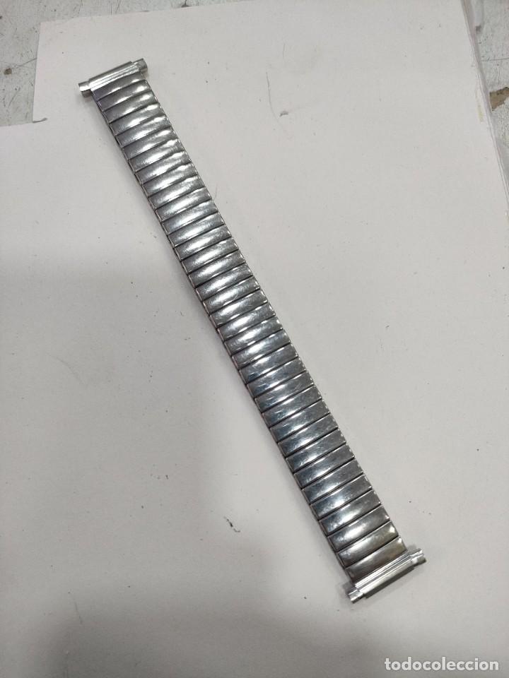 Ersatzteile f&uuml;r Uhren: Pulsera de Reloj Tipo FIXOFLEX Pasador 20 mm Buena Condicion