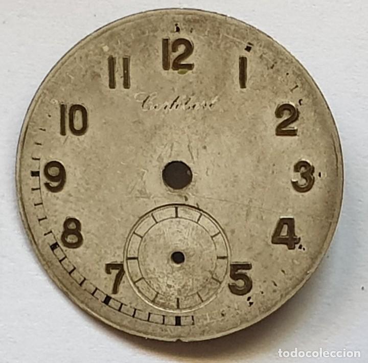 Pe&ccedil;as de reposi&ccedil;&atilde;o de rel&oacute;gios: DIAL DE RELOJ, DIAMETRO 24,43 MM - X