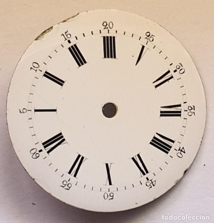 Ricambi di orologi: DIAL DE PORCELANA DE RELOJ, DIAMETRO 27,59 MM - X