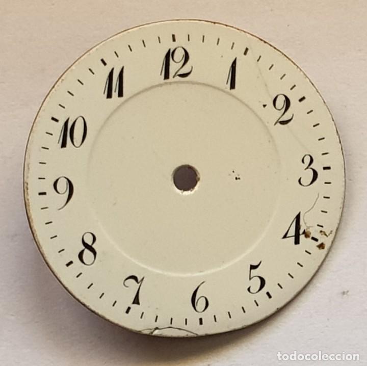 Pi&egrave;ces de rechange de montres et horloges: DIAL PORCELANA DE RELOJ, DIAMETRO 29,49 MM - X