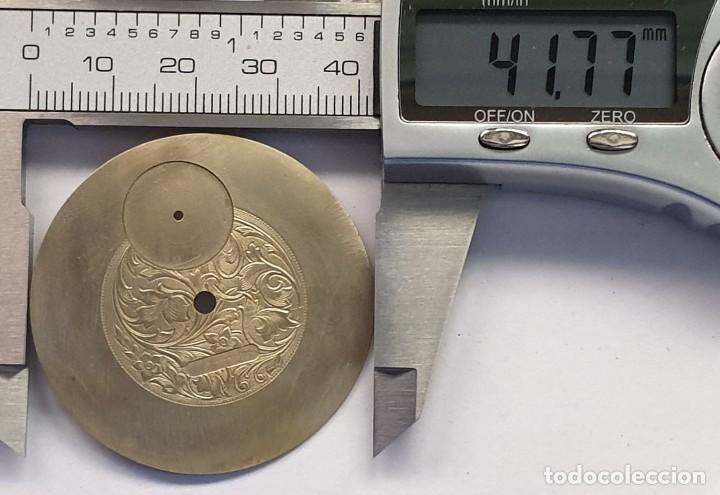Recambios de relojes: DIAL DE RELOJ, DIAMETRO 41,77 MM - X - Foto 3
