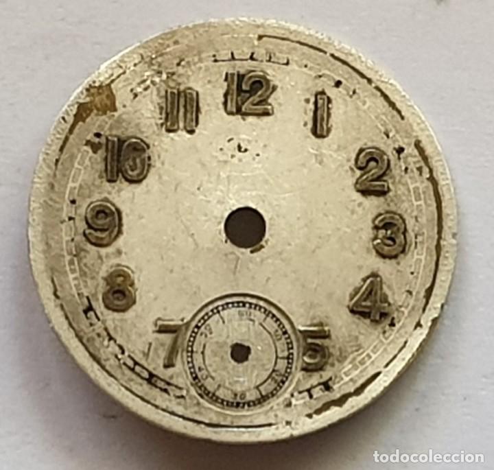 Pi&egrave;ces de rechange de montres et horloges: DIAL DE RELOJ, DIAMETRO 18,54 MM - X