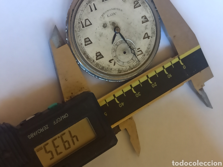Recambios de relojes: Reloj de bolsillo LOV chronometer - Foto 5