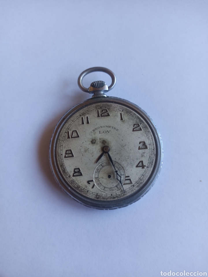 Recambios de relojes: Reloj de bolsillo LOV chronometer - Foto 1